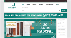 Desktop Screenshot of madepal.com.br