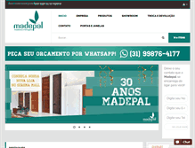 Tablet Screenshot of madepal.com.br